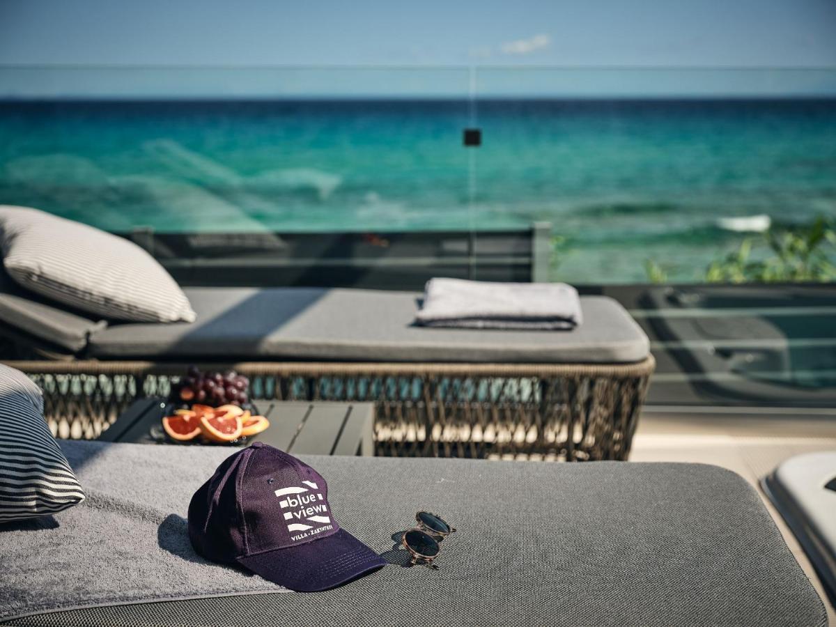 Blue View Villa - Coastal Elegance With Swim Spa, By Zantewize Alykanas  Buitenkant foto