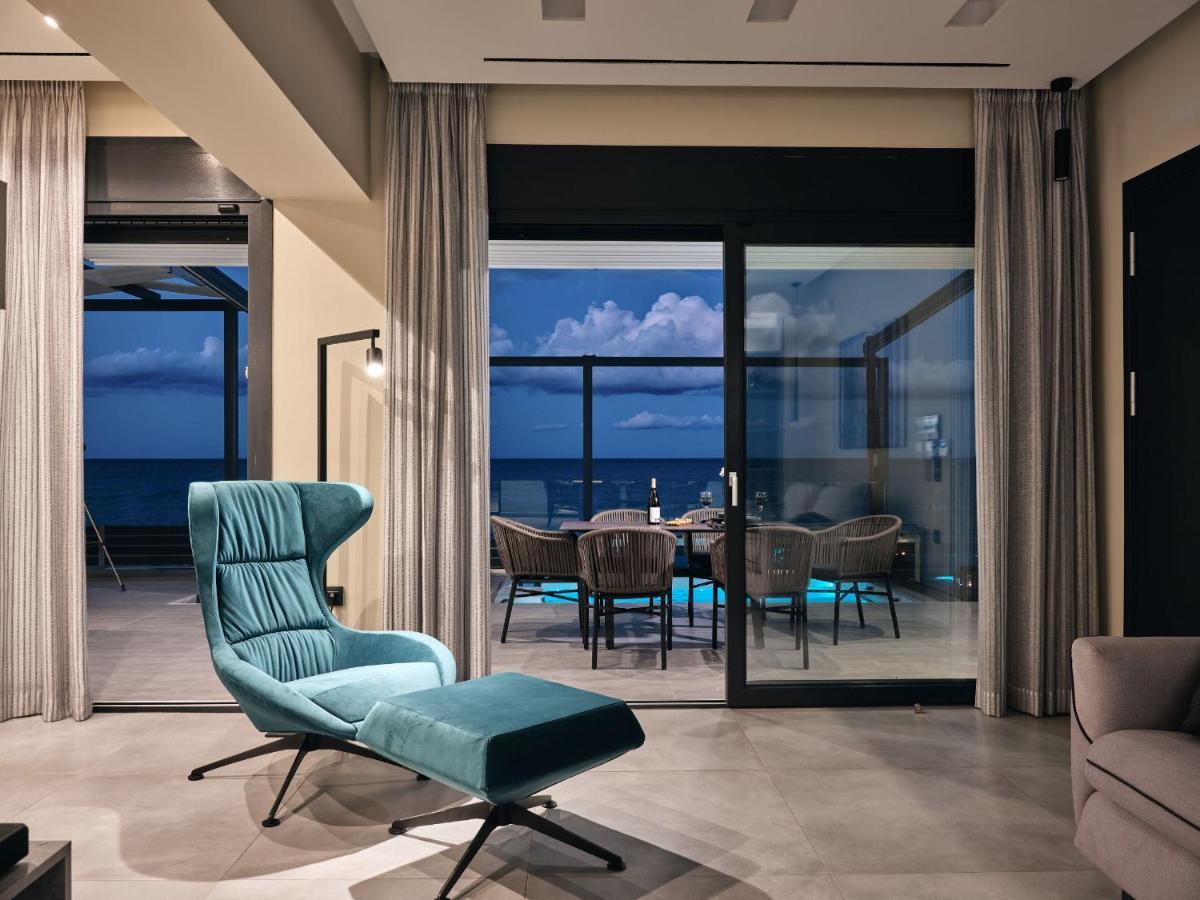 Blue View Villa - Coastal Elegance With Swim Spa, By Zantewize Alykanas  Buitenkant foto